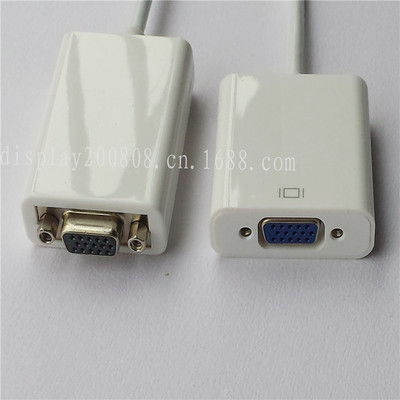 【蘋果MINI DISPLAY M TO VGA視頻轉(zhuǎn)接線/ VGA線批發(fā)】價(jià)格,廠家,圖片,數(shù)據(jù)線、接口連接線,東莞市九諾電子-